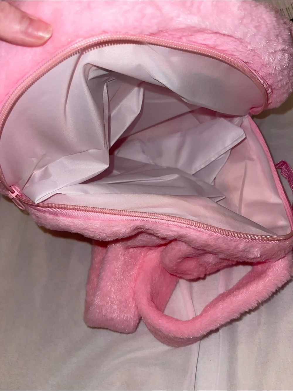 Sanrio My Melody Plush Pink Backpack
